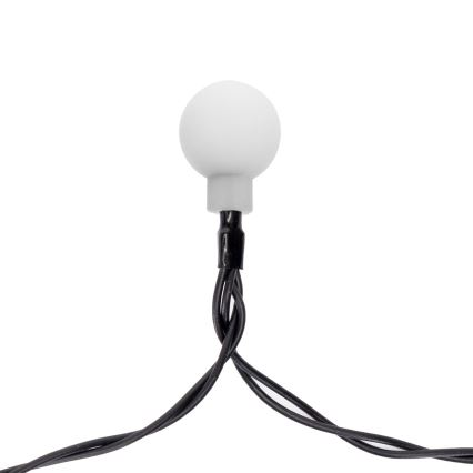 Aigostar - LED Solarny łańcuch ozdobny 50xLED/8 funkcji 12m IP65 800 mAh ciepła biel