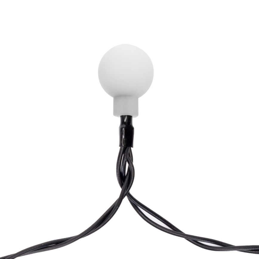 Aigostar - LED Solarny łańcuch ozdobny 50xLED/8 funkcji 12m IP65 800 mAh ciepła biel