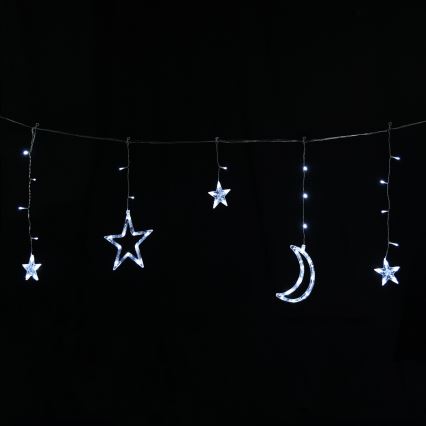 Aigostar - Solarny łańcuch świąteczny LED 120xLED/8 funkcji 3x0,6m 500 mAh IP65 zimna biel