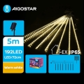 Aigostar - LED solarny łańcuch świąteczny 192xLED/8m IP65 1200 mAh ciepła biała