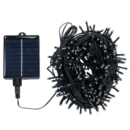 Aigostar - LED solarny łańcuch świąteczny 300xLED/8 funkcji 32m IP65 zimna biel 1200 mAh