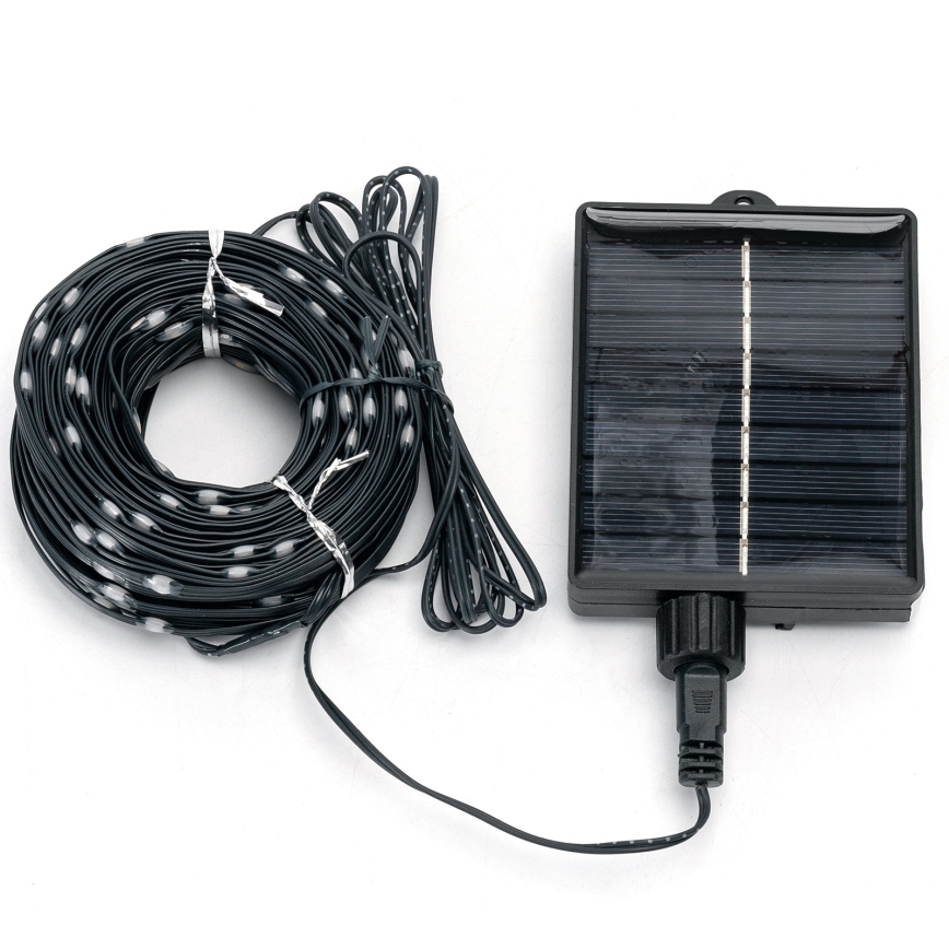 Aigostar - LED solarny łańcuch świąteczny 300xLED/8 funkcji 32m IP65 zimna biel 1200 mAh