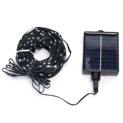Aigostar - LED solarny łańcuch świąteczny 500xLED/8 funkcji 52m IP65 zimna biała 1200 mAh