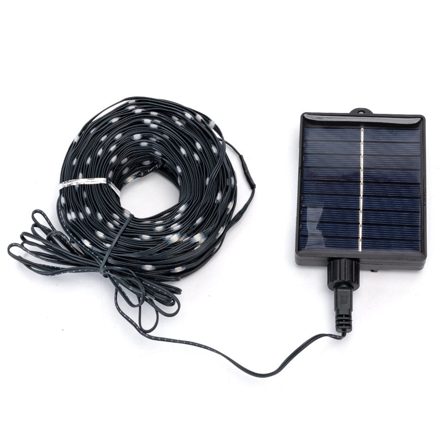 Aigostar - LED solarny łańcuch świąteczny 500xLED/8 funkcji 52m IP65 zimna biała 1200 mAh