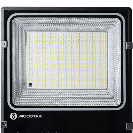 Aigostar - LED solarny reflektor LED/200W/3,2V 3600mAh 3000K/4000K/6500K IP66 + pilot zdalnego sterowania