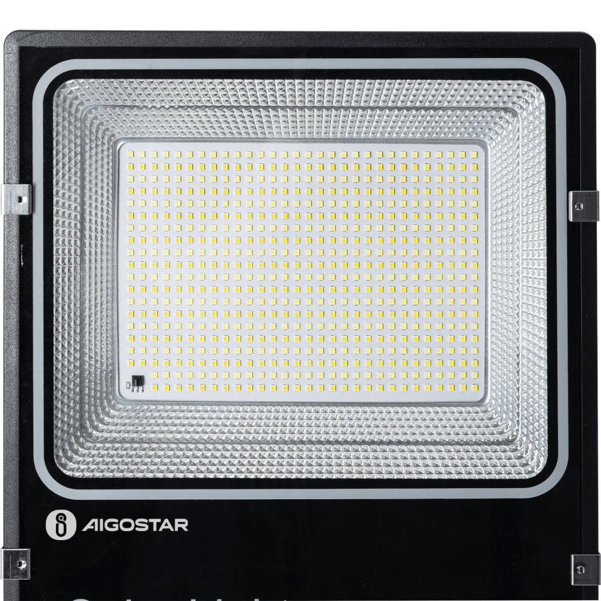 Aigostar - LED solarny reflektor LED/200W/3,2V 3600mAh 3000K/4000K/6500K IP66 + pilot zdalnego sterowania