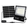 Aigostar - LED solarny reflektor LED/200W/3,2V 3600mAh 3000K/4000K/6500K IP66 + pilot zdalnego sterowania