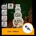 Aigostar - LED świąteczna dekoracja zewnętrzna LED/3,6W/31/230V 2700K 60 cm IP44 bałwan