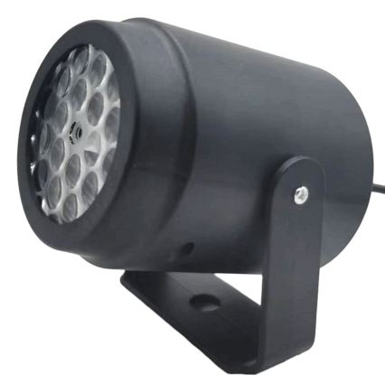 Aigostar - LED świąteczny projektor płatków śniegu LED/5W/230V zimna biel