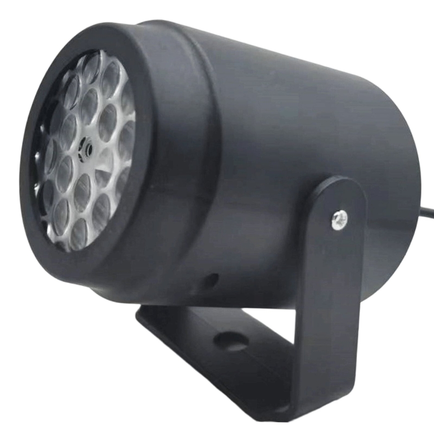 Aigostar - LED świąteczny projektor płatków śniegu LED/5W/230V zimna biel