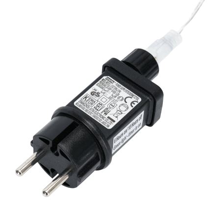 Aigostar - LED świąteczny zewnętrzny projektor śnieżynek LED/5W/230V IP44 zimna biała
