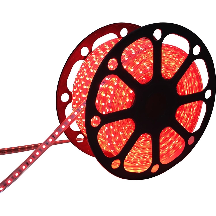 Aigostar - LED Taśma 50m LED/300W/230V IP65 czerwony