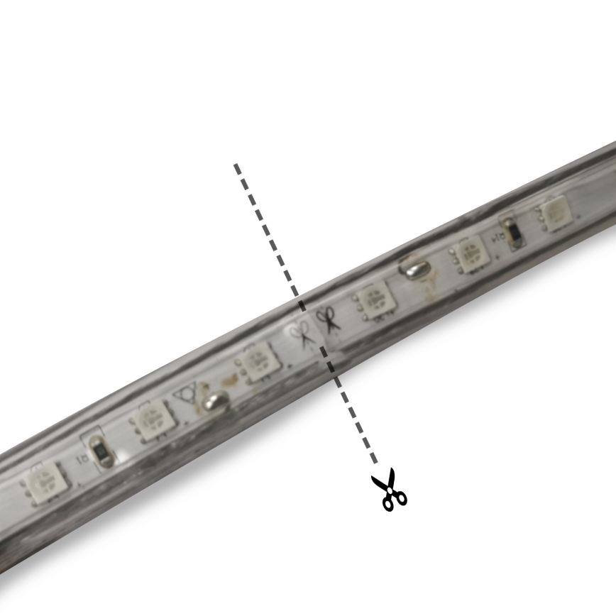 Aigostar - LED Taśma 50m LED/300W/230V IP65 czerwony