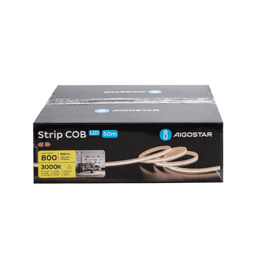 Aigostar - LED Taśma 50m LED/320W/230V 3000K IP65