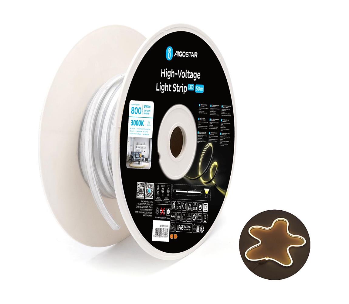 - LED Taśma 50m LED/400W/230V 3000K IP65