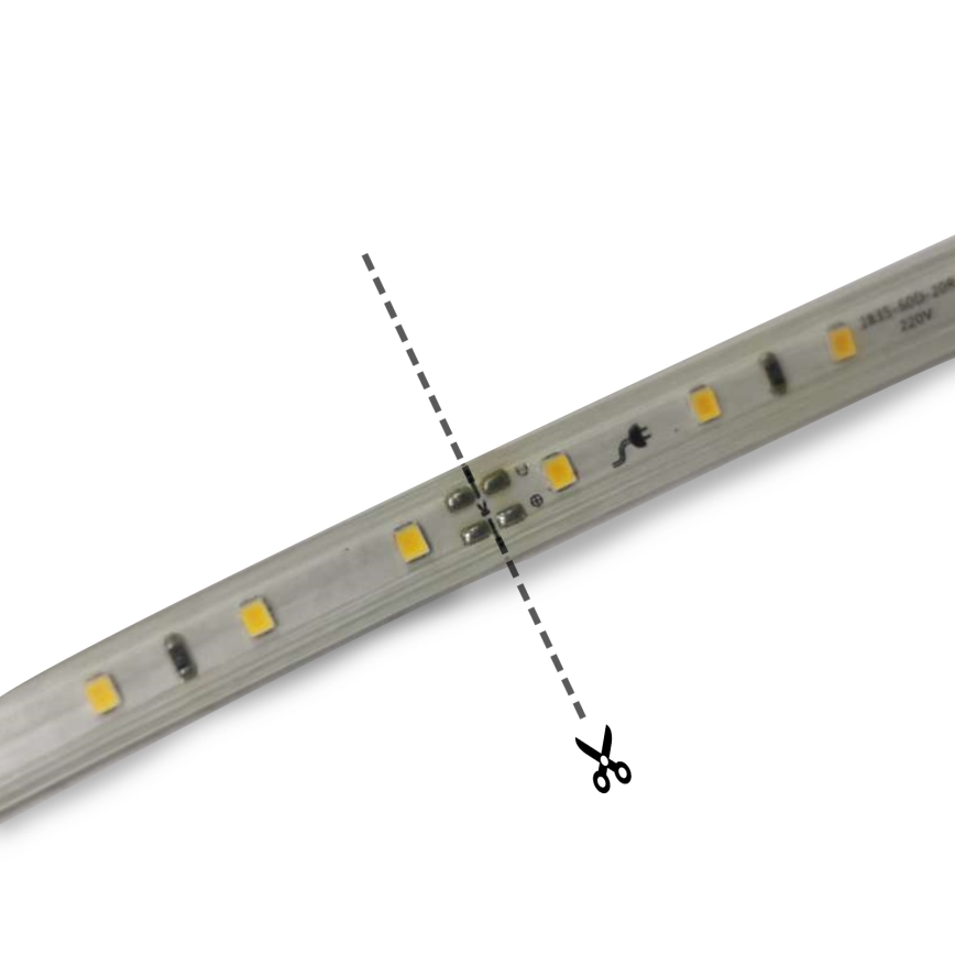 Aigostar - LED Taśma LED/250W/230V 50m 3000K IP65