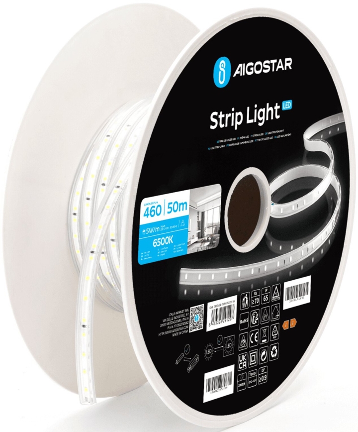 Aigostar - LED Taśma LED/250W/230V 50m 6500K IP65