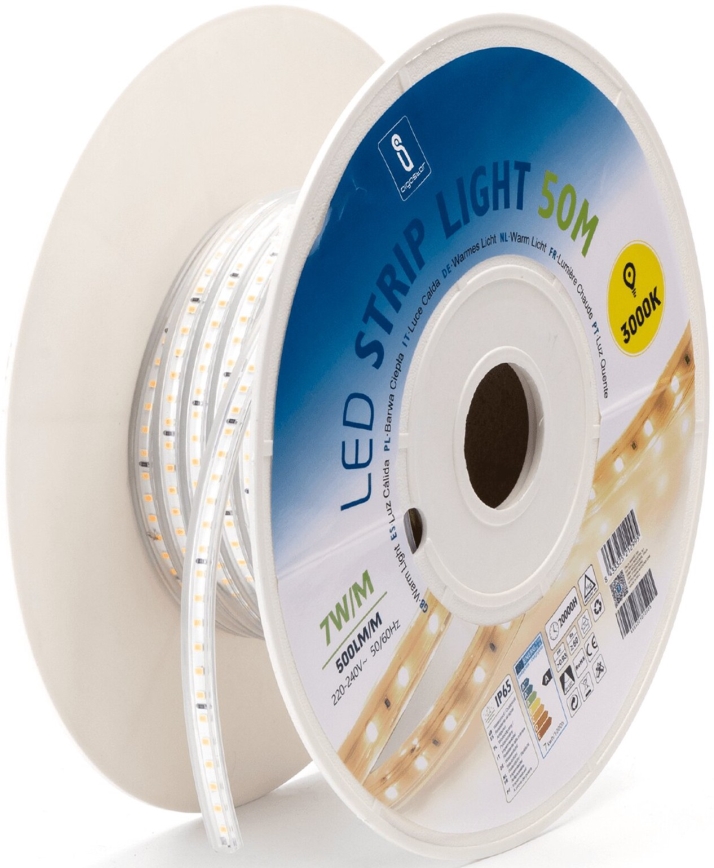 Aigostar - LED Taśma LED/350W/230V 50m 3000K IP65