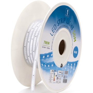 Aigostar - LED Taśma LED/350W/230V 50m niebieski IP65