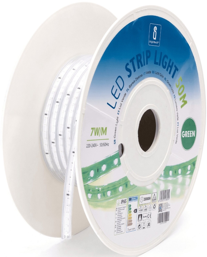 Aigostar - LED Taśma LED/350W/230V 50m zielony IP65