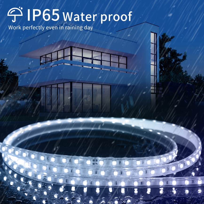 Aigostar - LED Taśma LED/400W/230V 50m 3000K IP65