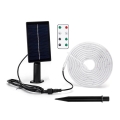 Aigostar - LED Taśma solarna ściemnialna LED/1,6W/3,2V 3 m 1600 mAh 6500K IP65 + zdalne sterowanie