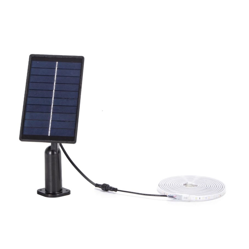 Aigostar - LED Taśma solarna ściemnialna LED/1,6W/3,2V 3 m 1600 mAh 6500K IP65 + zdalne sterowanie