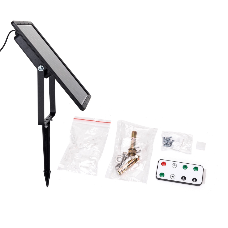 Aigostar - LED Taśma solarna ściemnialna LED/10W/3,2V 10 m 2700K IP65 8000 mAh + zdalne sterowanie