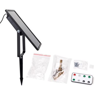Aigostar - LED Taśma solarna ściemnialna LED/10W/3,2V 10 m 6500K IP65 8000 mAh + zdalne sterowanie