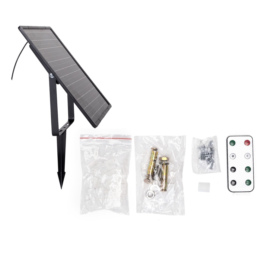 Aigostar - LED Taśma solarna ściemnialna LED/20W/3,2V 20 m 6500K IP65 + zdalne sterowanie
