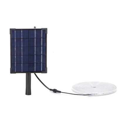 Aigostar - LED Taśma solarna ściemnialna LED/5W/3,2V 5 m 2700K IP65 4000 mAh + zdalne sterowanie