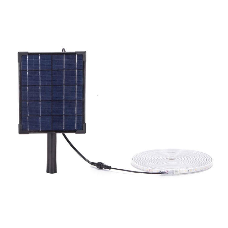 Aigostar - LED Taśma solarna ściemnialna LED/5W/3,2V 5 m 2700K IP65 4000 mAh + zdalne sterowanie