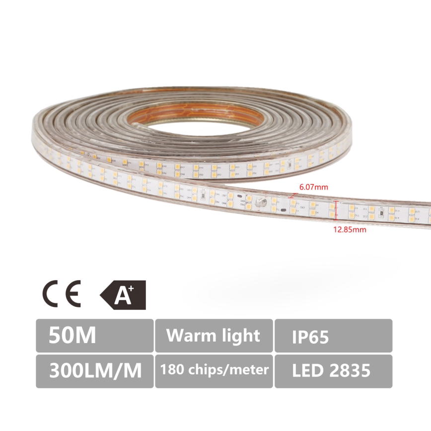Aigostar - LED Taśma zewnętrzna 50m LED/400W/230V 6500K IP65