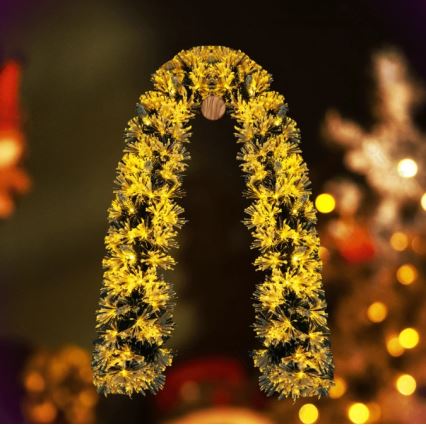 Aigostar - LED Zewnętrzna dekoracja świąteczna 112xLED/3,6W/230V 2m IP44 ciepła biała