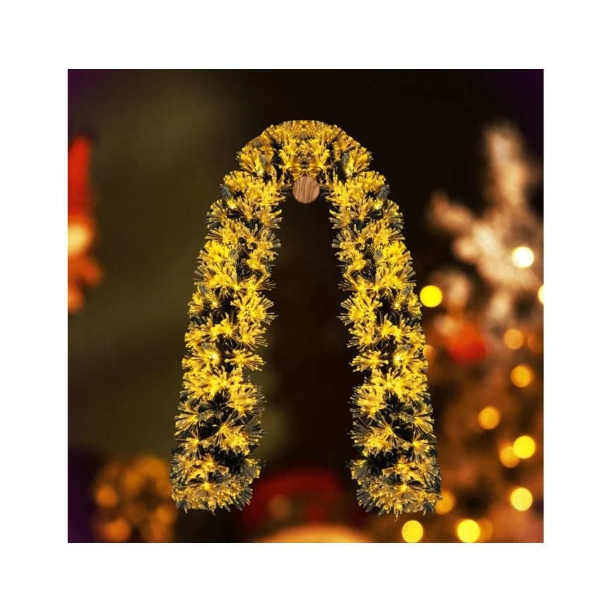 Aigostar - LED Zewnętrzna dekoracja świąteczna 112xLED/3,6W/230V 2m IP44 ciepła biała
