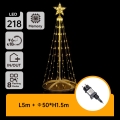 Aigostar - LED Zewnętrzna dekoracja bożonarodzeniowa LED/3,6W/31/230V 2700K 150 cm IP44