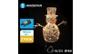 Aigostar - LED Zewnętrzna dekoracja bożonarodzeniowa LED/3,6W/31/230V 2700K 90 cm IP44 bałwan
