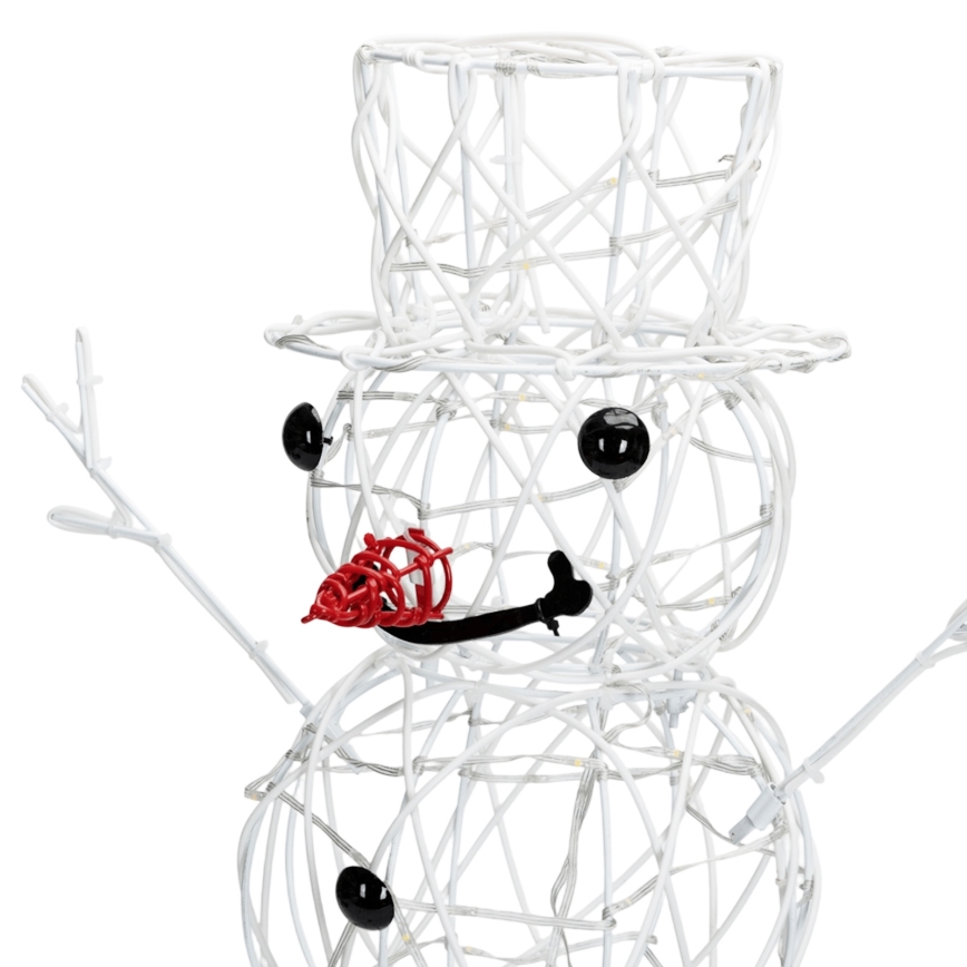 Aigostar - LED Zewnętrzna dekoracja bożonarodzeniowa LED/3,6W/31/230V 2700K 90 cm IP44 bałwan