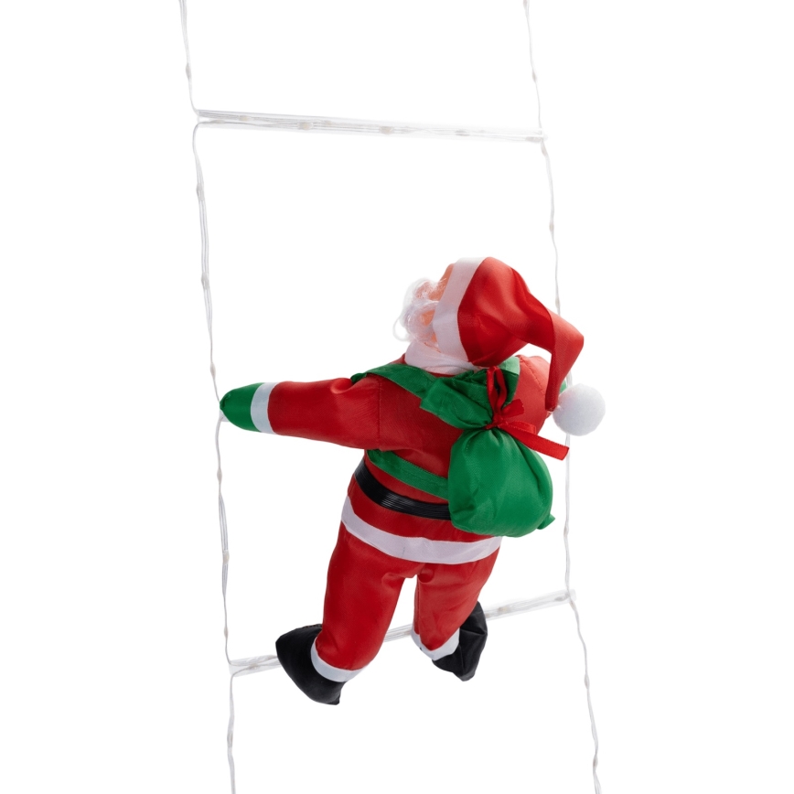 Aigostar - Zewnętrzna świąteczna dekoracja LED, 154 diod LED, 8 funkcji, 1,6 m, IP44, zimne białe światło