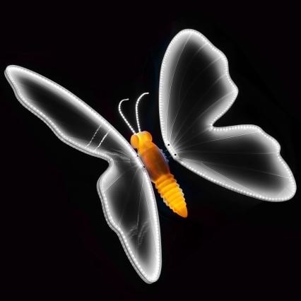 Aigostar - LED dekoracja zewnętrzna 468xLED/18W/230V 75 cm IP44 motyl/zimna biel