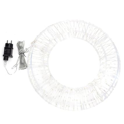 Aigostar - LED Zewnętrzna dekoracja świąteczna 540xLED/6W/230V IP44 o ciepłym białym świetle 45 cm, w kształcie koła