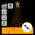 Aigostar - LED Zewnętrzna dekoracja świąteczna LED/3,6W/230V 2m IP44 ciepła biała