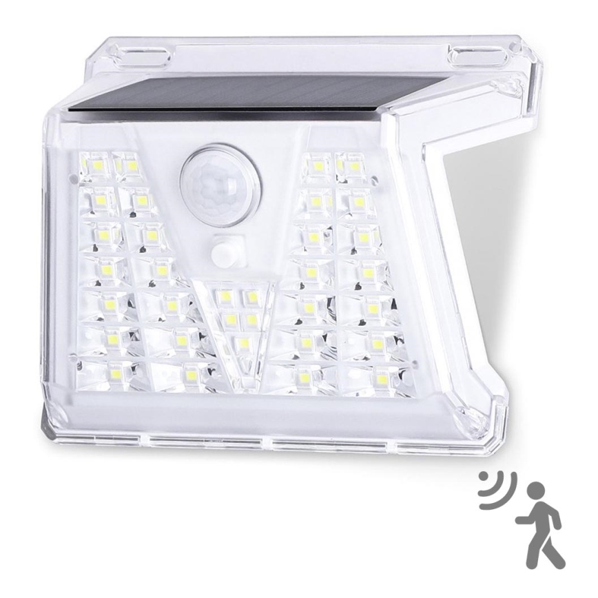 Aigostar - LED Zewnętrzna lampa solarna z czujnikiem LED/1,48W/3,7V IP65 1200 mAh