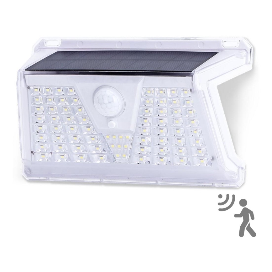 Aigostar - LED Zewnętrzna lampa solarna z czujnikiem LED/2,4W/5V 1200 mAh IP65