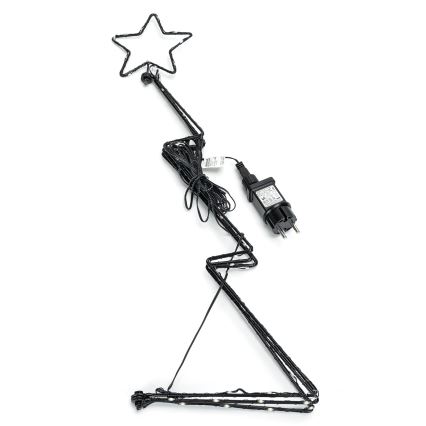 Aigostar - LED Zewnętrzna świąteczna dekoracja LED/3,6W/230V 60 cm IP44 zimna biała