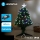 Aigostar - LED zewnętrzne bożonarodzeniowe drzewko LED/3,6W/230V 60 cm IP44 zimna biel