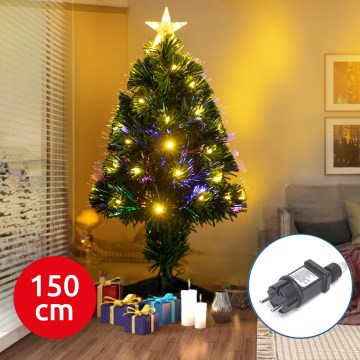 Aigostar - LED zewnętrzne bożonarodzeniowe drzewko LED/6W/230V 150 cm IP44 ciepła biel