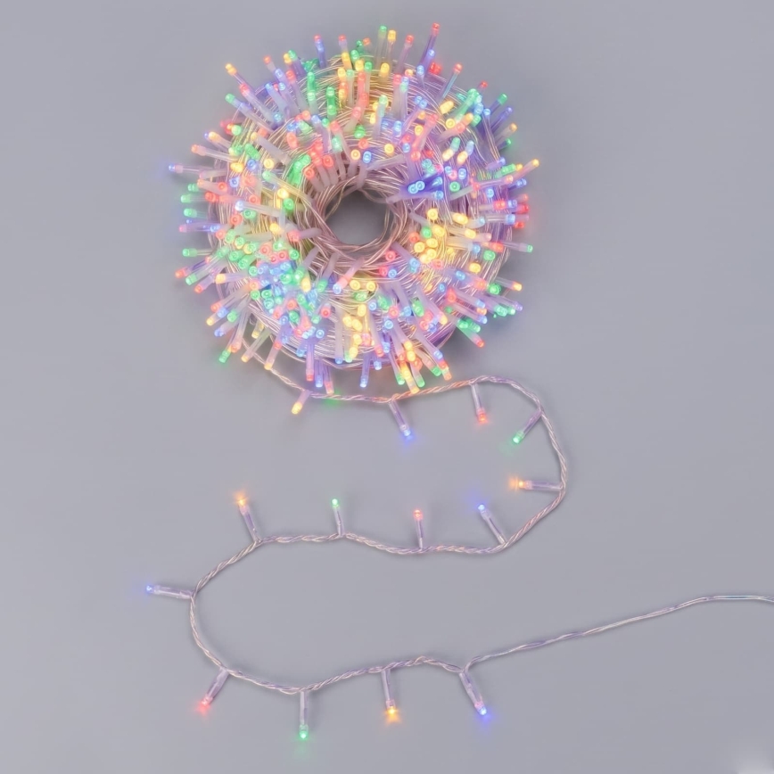 Aigostar - LED zewnętrzne lampki świąteczne 200xLED/8 funkcji 13m IP44 wielokolorowe