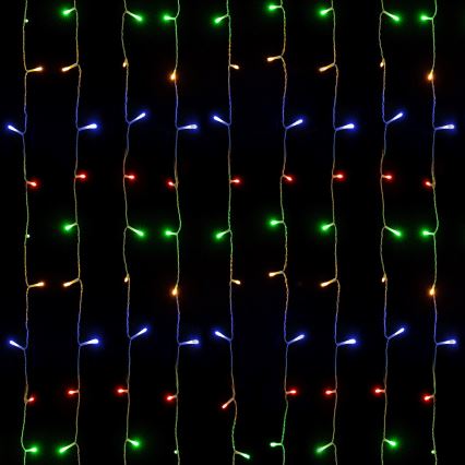 Aigostar - LED Zewnętrzne lampki świąteczne 234xLED/8 funkcji 1,2x1,8 m IP44 wielokolorowe