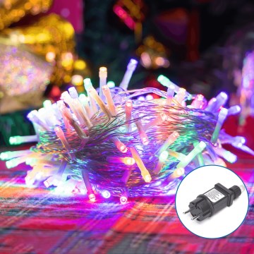Aigostar - LED Zewnętrzny łańcuch bożonarodzeniowy 200xLED/8 funkcji 23m IP44 wielobarwny